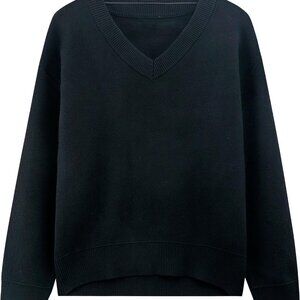 Womens Button Down Cable Knit Cardigan Black Medium